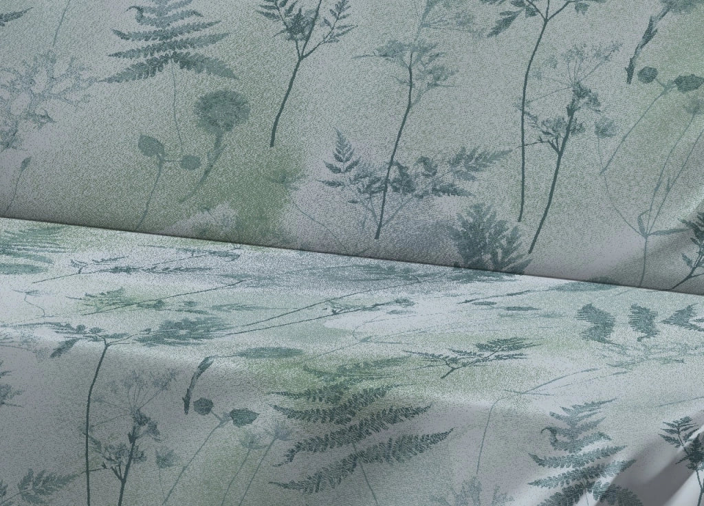 Telo Arredo Granfoulard Copritutto Salvadivano 100% Cotone Dis. Soffione - Singolo - Verde