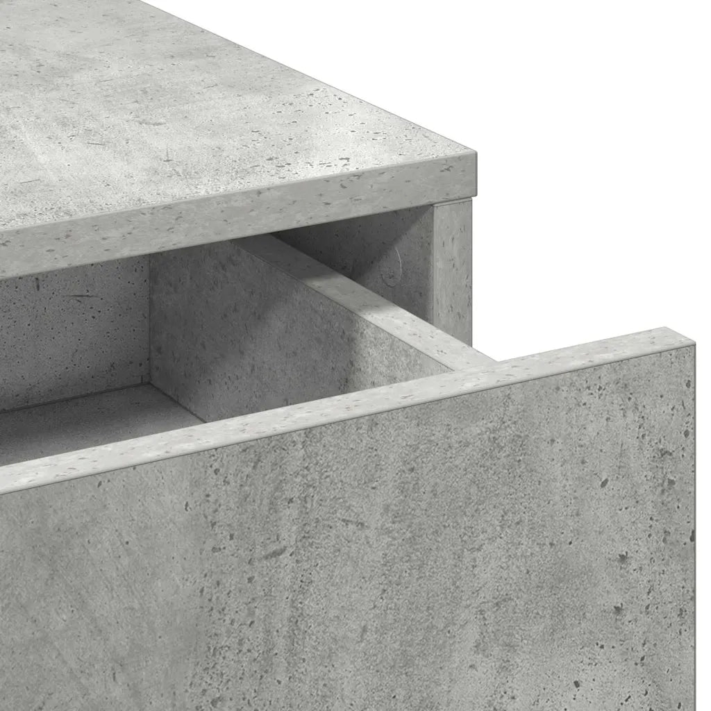 Tavolo da Trucco Grigio 100 x 41 x 140 cm Legno ingegnerizzato 865175