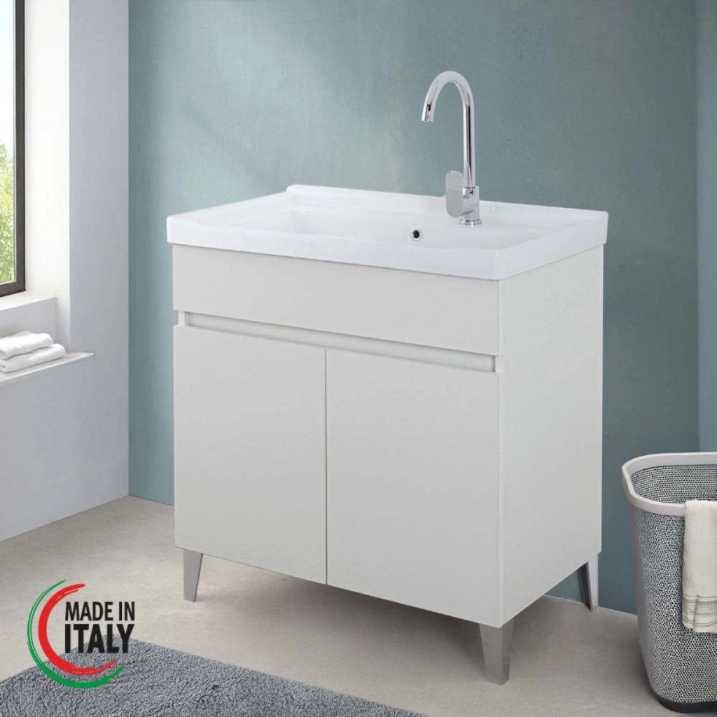 LAVATOIO ROVERE BIANCO
