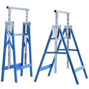 Cavalletto da Lavoro Regolabile ¨C Zephmum ¨C Blu 80-130 cm