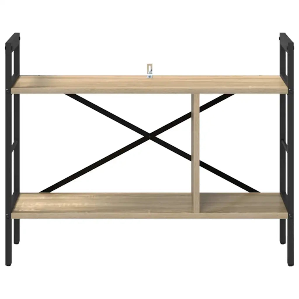 Libreria-Scaffale per Libri-Mobile di Stoccaggio Rovere Sonoma 75 x 30 x 58,5 cm Legno multistrato