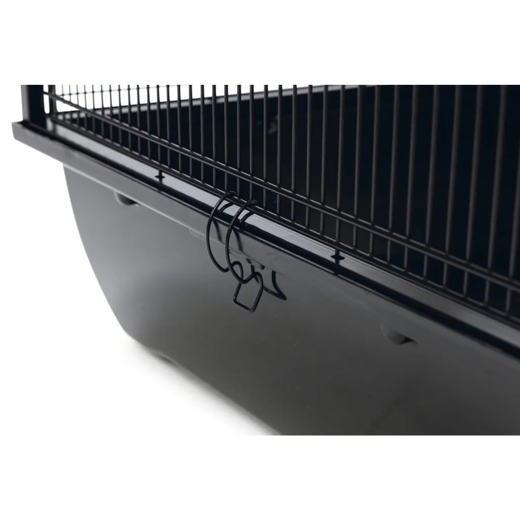 Beeztees Gabbia per Roditori Boas 76x46x57 cm Nera 438273