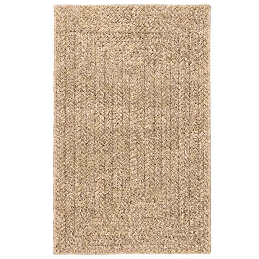 Tappeto ZIZUR 240x340 cm Aspetto Iuta per Interni ed Esterni