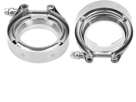 Kit di fissaggio V Band 2 pollici per kit di flangia RVS per turbo e scarico