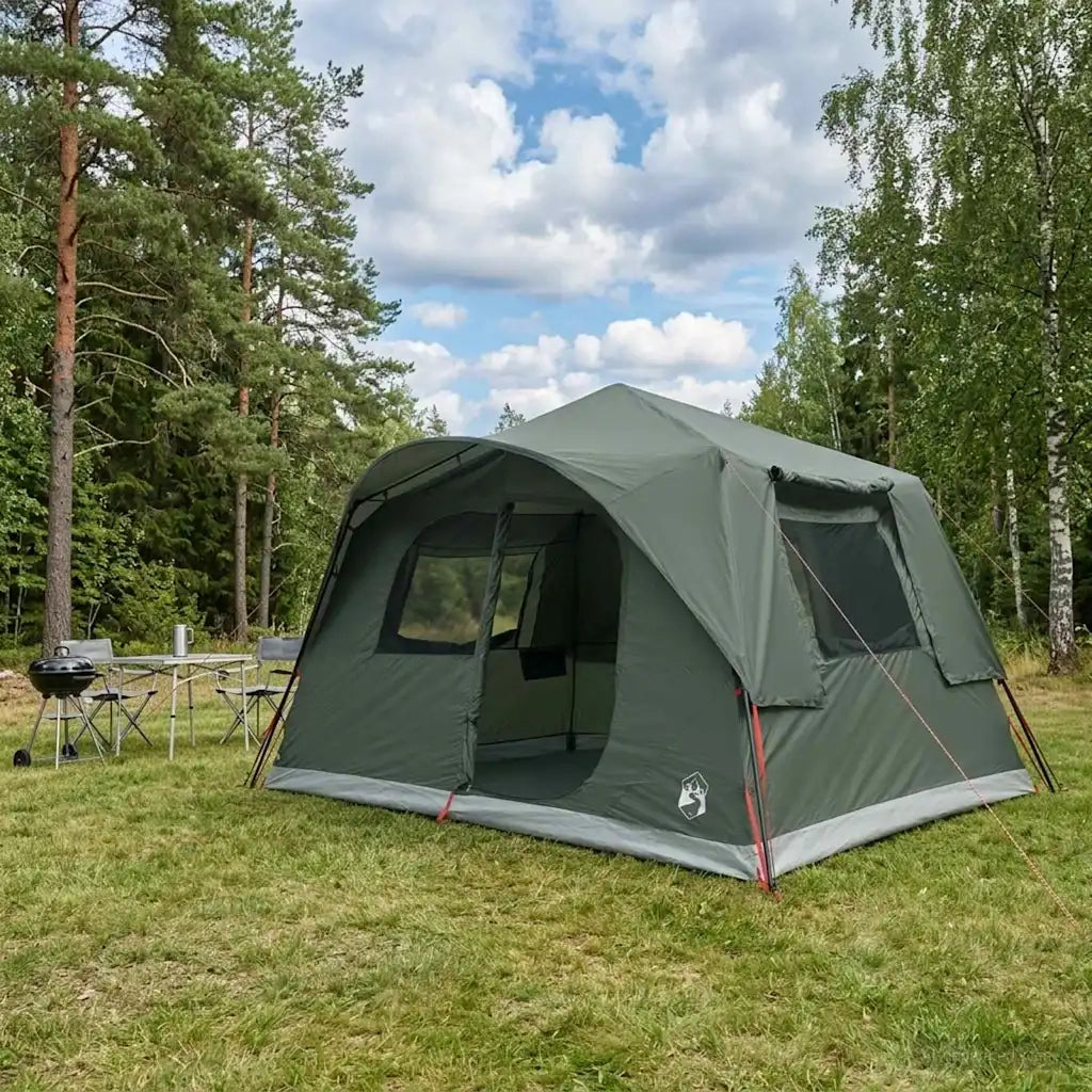 Tenda Istantanea con tetto Verde militare 365 x 380 x 200 cm 42028702