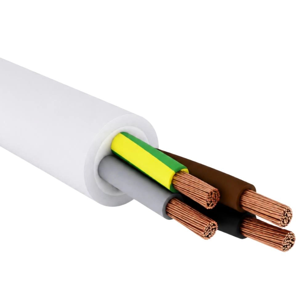 Cavo elettrico fg16or16 4x4 mm² matassa 100 metri per impianti civili