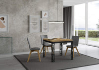 Tavolo Allungabile 90x90-180x78-80 cm Ghibli Libra Quercia Naturale