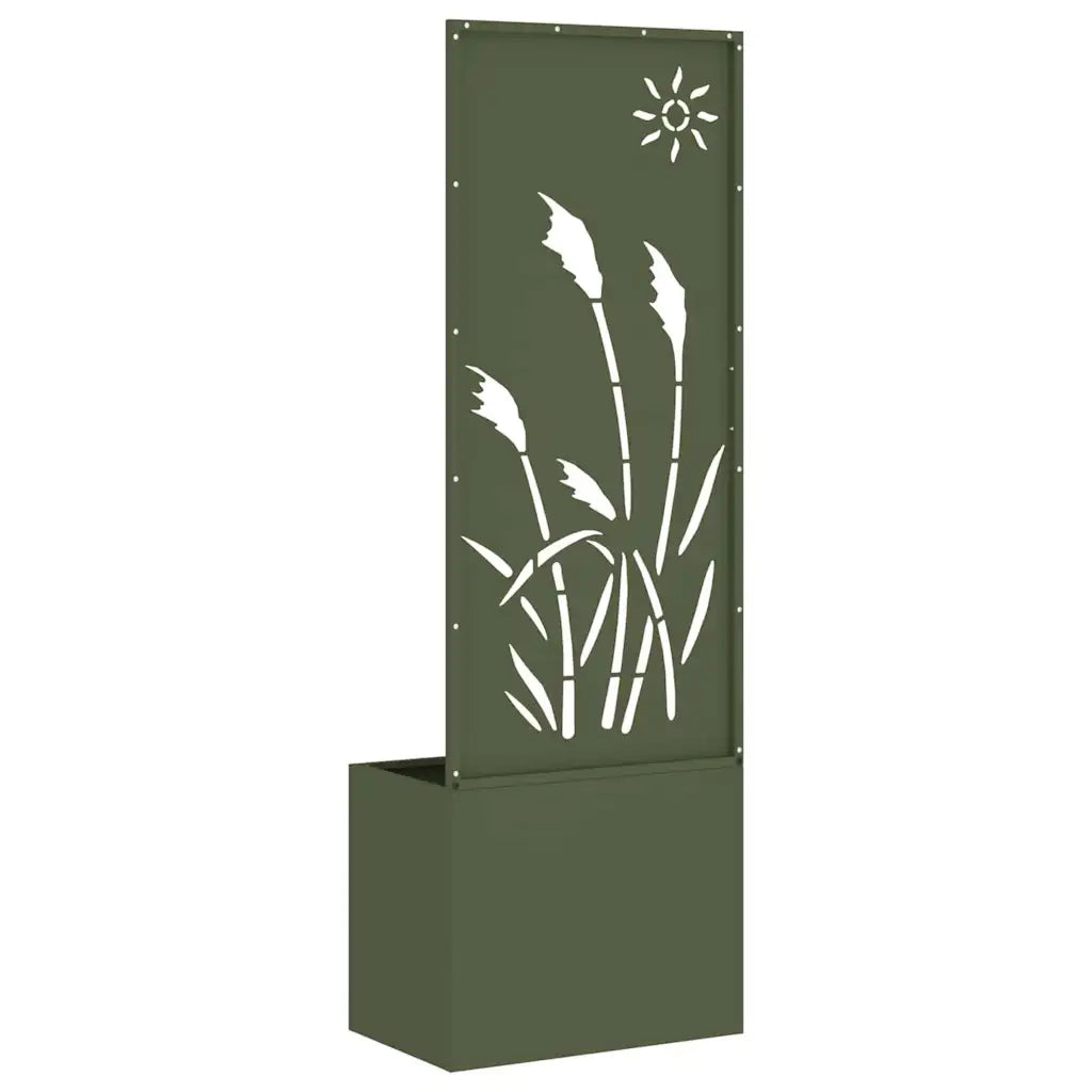 Schermo per privacy in giardino Oliver verde 50 x 140 cm CFW5396920