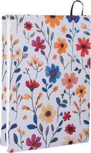Copertina per libro pieghevole con foglie verdi, 23 x 28 cm - Protezione per libro elastica - Sacchetto di protezione lavabile