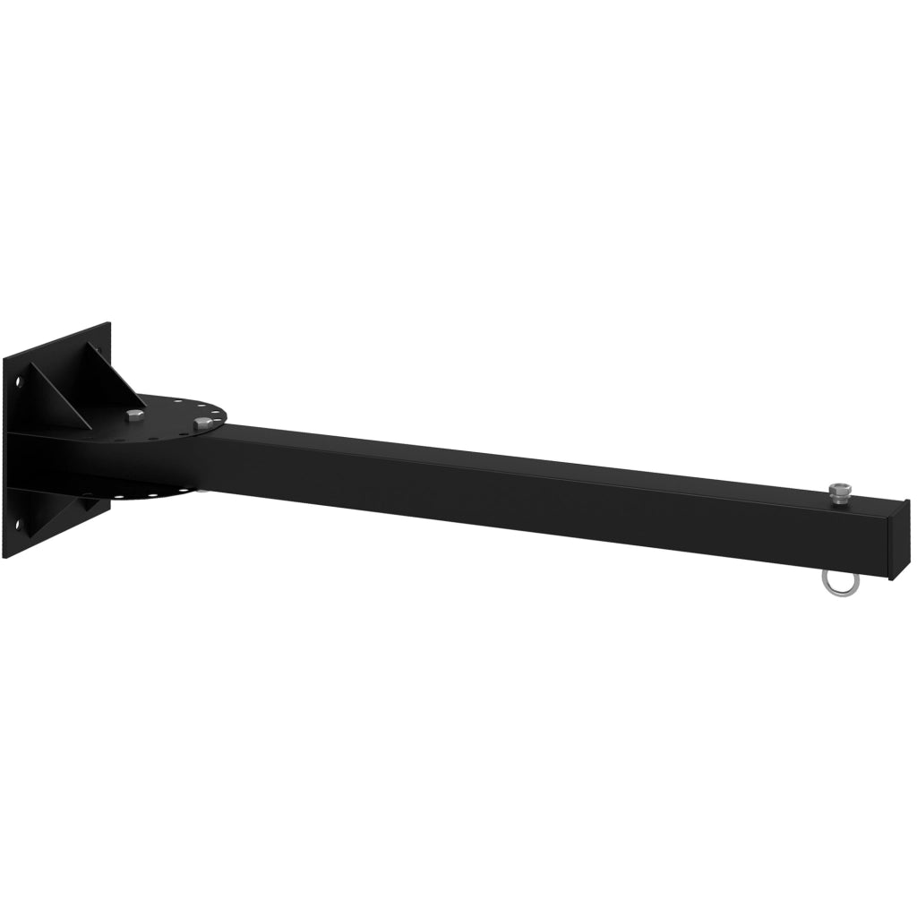 Supporto da parete regolabile per sacco da boxe 80x17x48 cm in acciaio nero， 100 kg