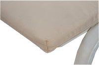 Cuscino per Lettino Prendisole da Giardino 190x57x5 cm in Dralon Allegro Ecru