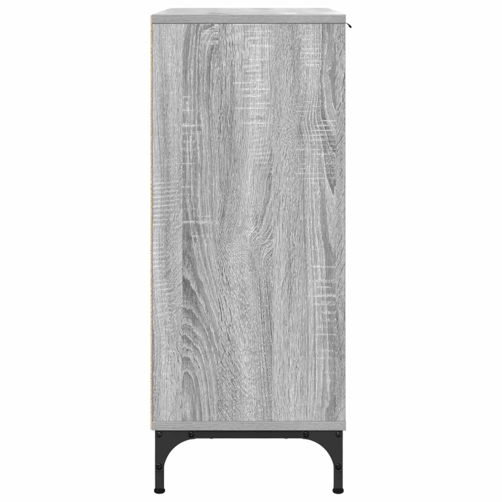 Credenza Grigio Sonoma 69,5 x 33 x 82 cm Legno multistrato 883430