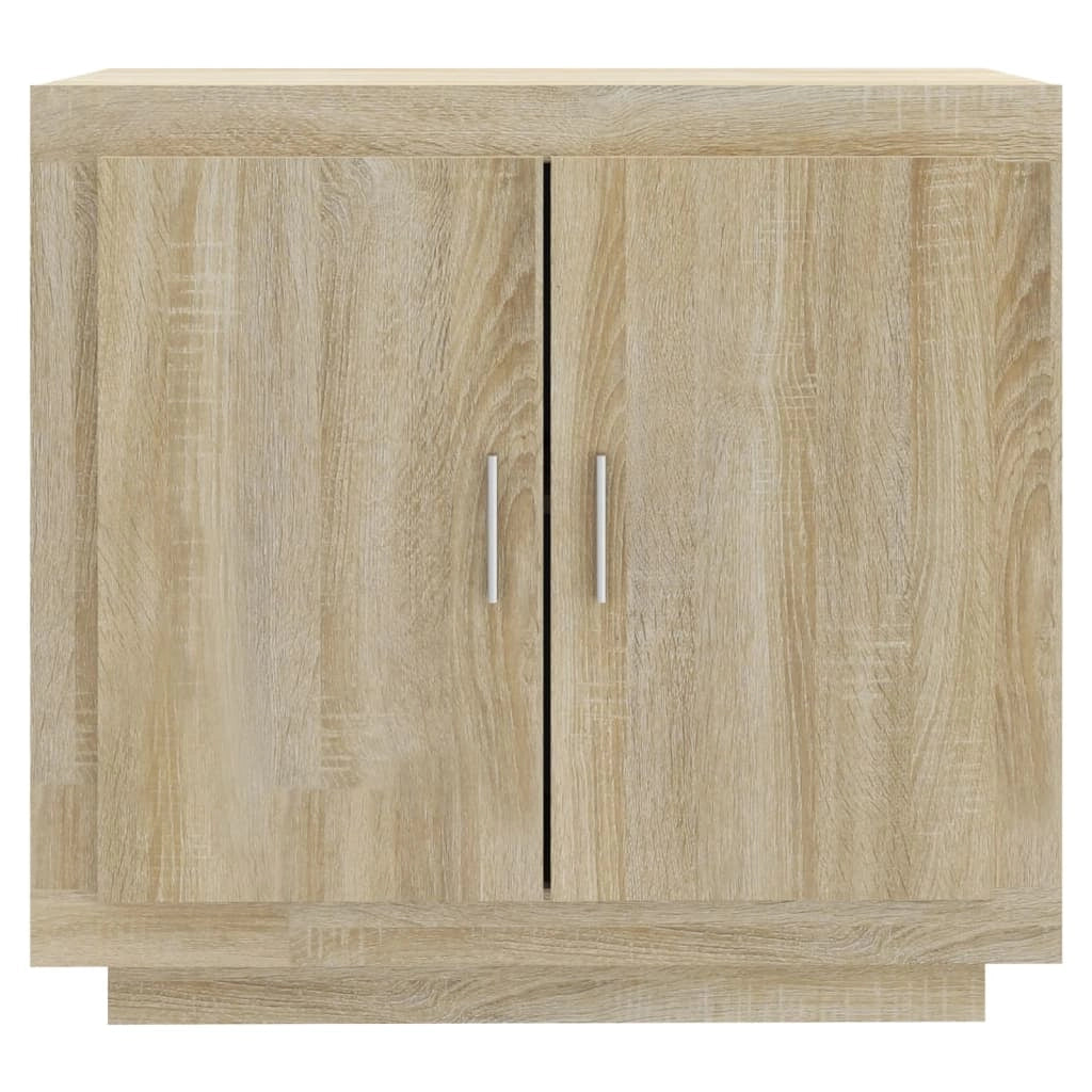 Buffet credenza cassettiera armadio mobile contenitore organizer cucina soggiorno rovere Sonoma 80 x 40 x 75 cm legno ingegnerizzato marrone 02_0031722