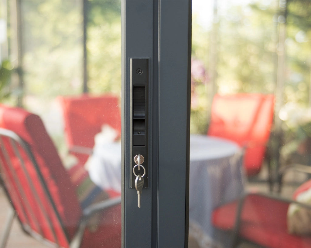 Gazebo Chiuso in Alluminio Ledro 3.6X3.6 m