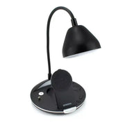 Trade Shop - Lampada Pieghevole Da Scrivania Luce A Led 5 In 1 Con Base Ricarica Wireless Q-cd506 -