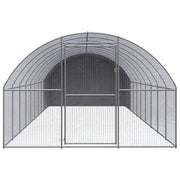 Gabbia per Polli da Esterno 3x10x2 m in Acciaio Zincato 3095476