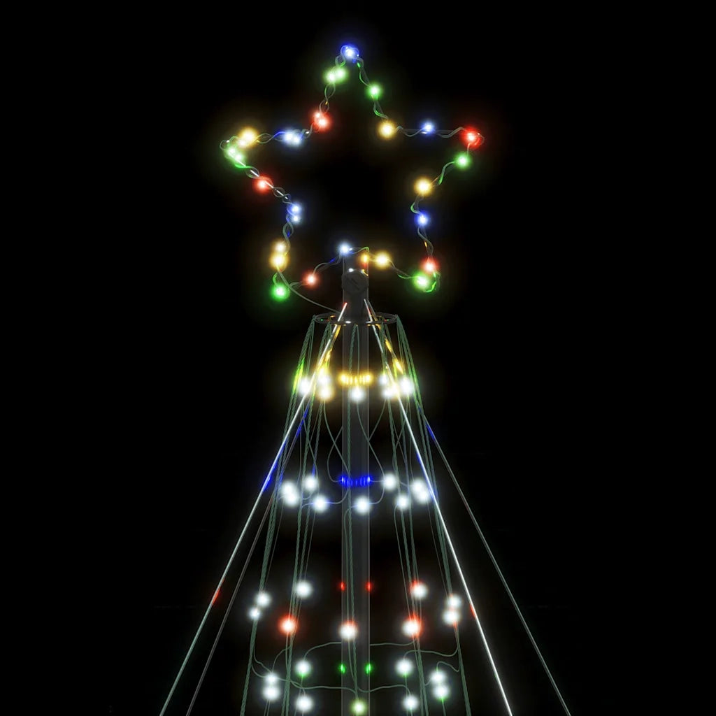 Albero di Natale a LED 1534 LED Colorato 500 cm 4016459