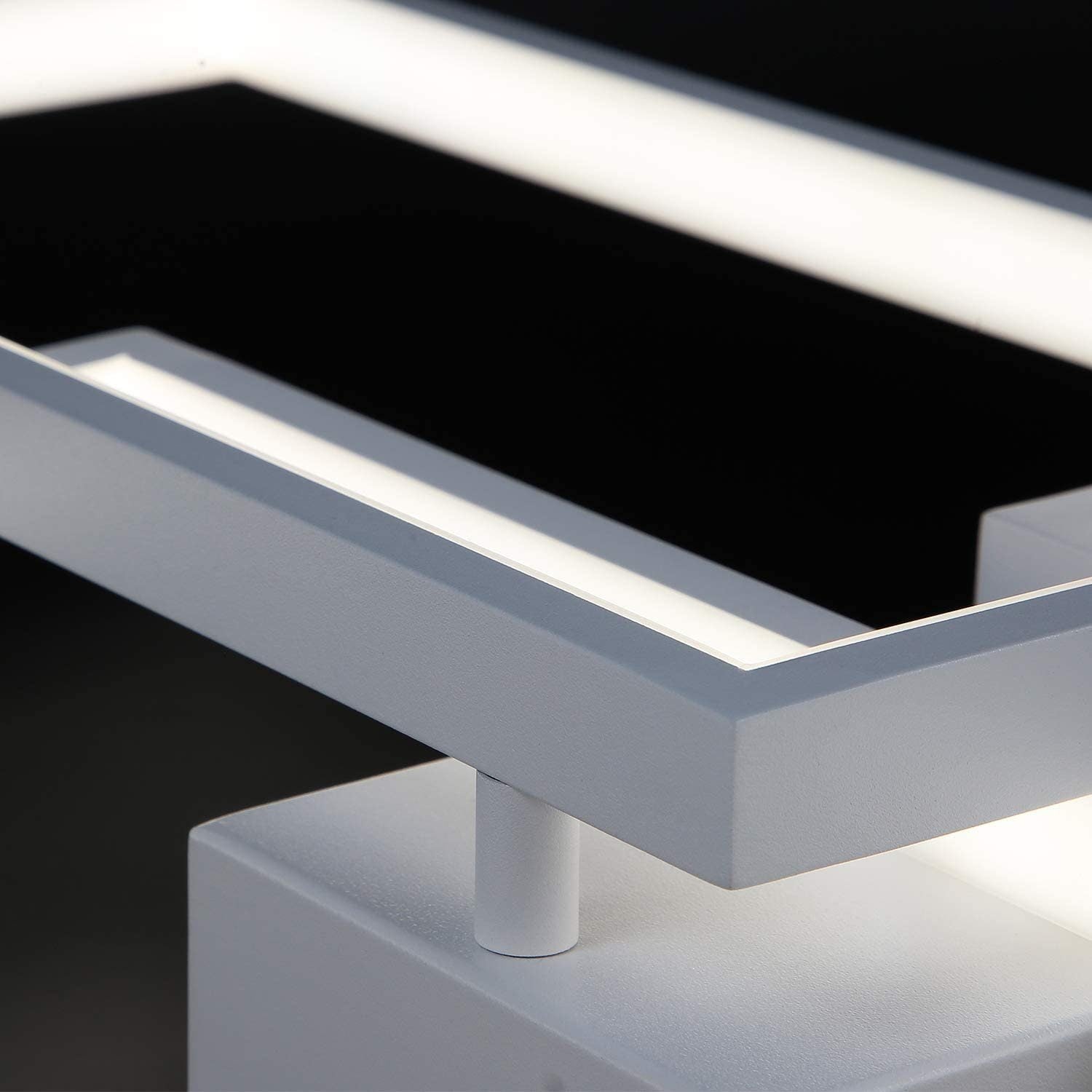 ZMH Lampada da soffitto plafoniera LED dimmerabile 63W telecomando per soggiorno