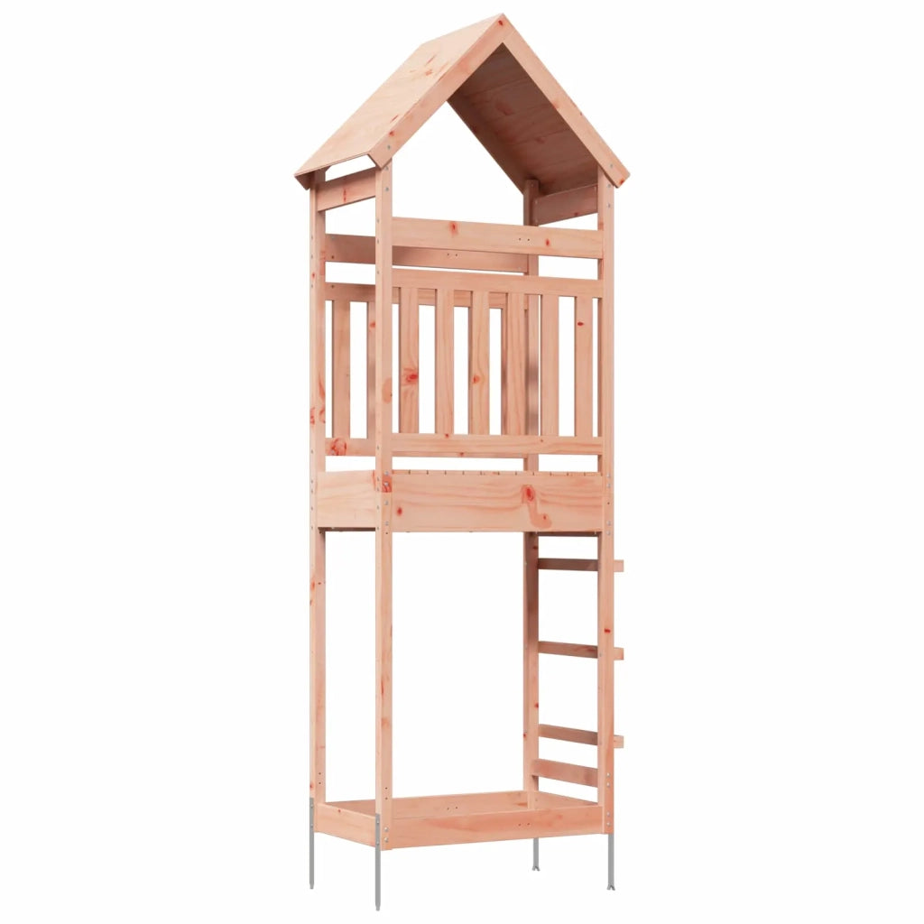 Torre da Gioco per Esterni Naturale Legno Douglas Solido 826530