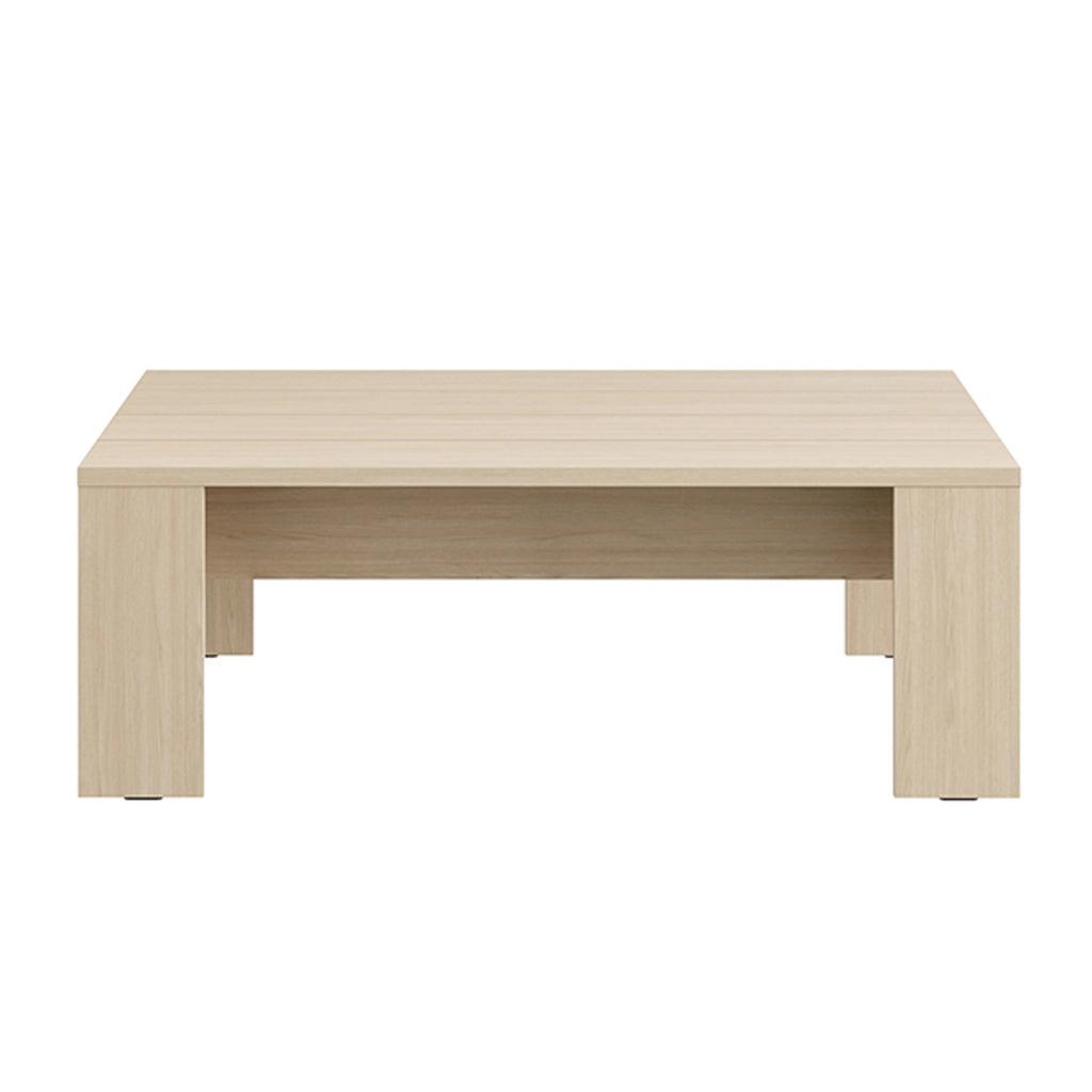 Bertona, Tavolino da Salotto Forma Rettangolare, 120x67x43h cm Marrone Rovere