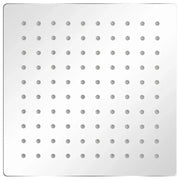 Testa Doccia a Pioggia in Acciaio Inossidabile 20x20cm Quadrata 142159