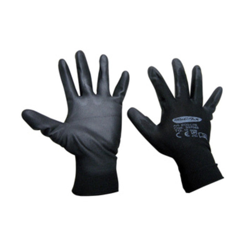 GUANTI NYLON POLIURETANO ECO-LITE NERO TG. 9- 12,0 paia