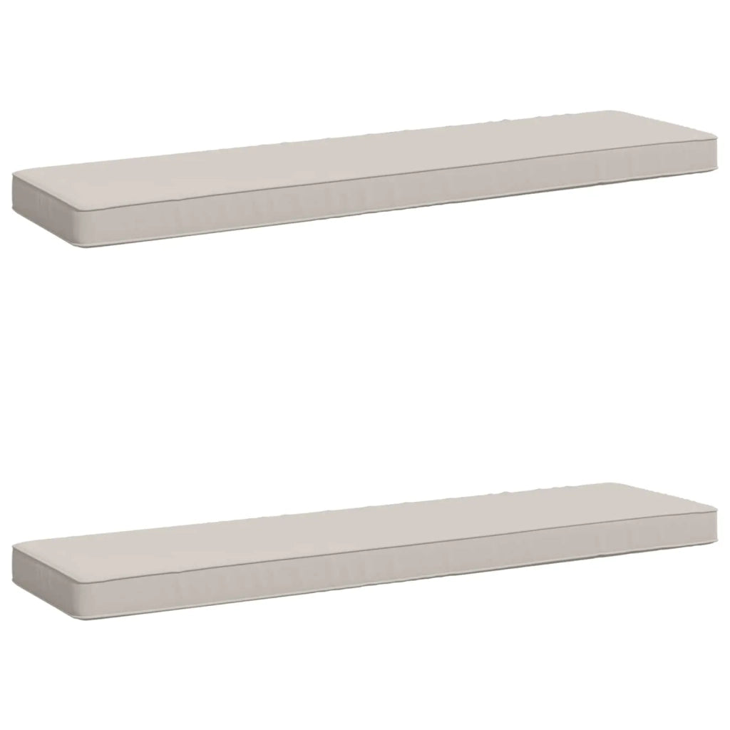 Cuscini per Panchina a 2 Pezzi VUGHT 2 pcs 100% Poliestere 950537