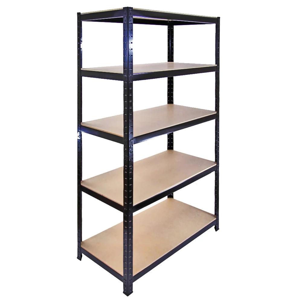 Scaffali da Garage T-Rax ad Incastro Scaffalature da Officina Magazzino - Nero