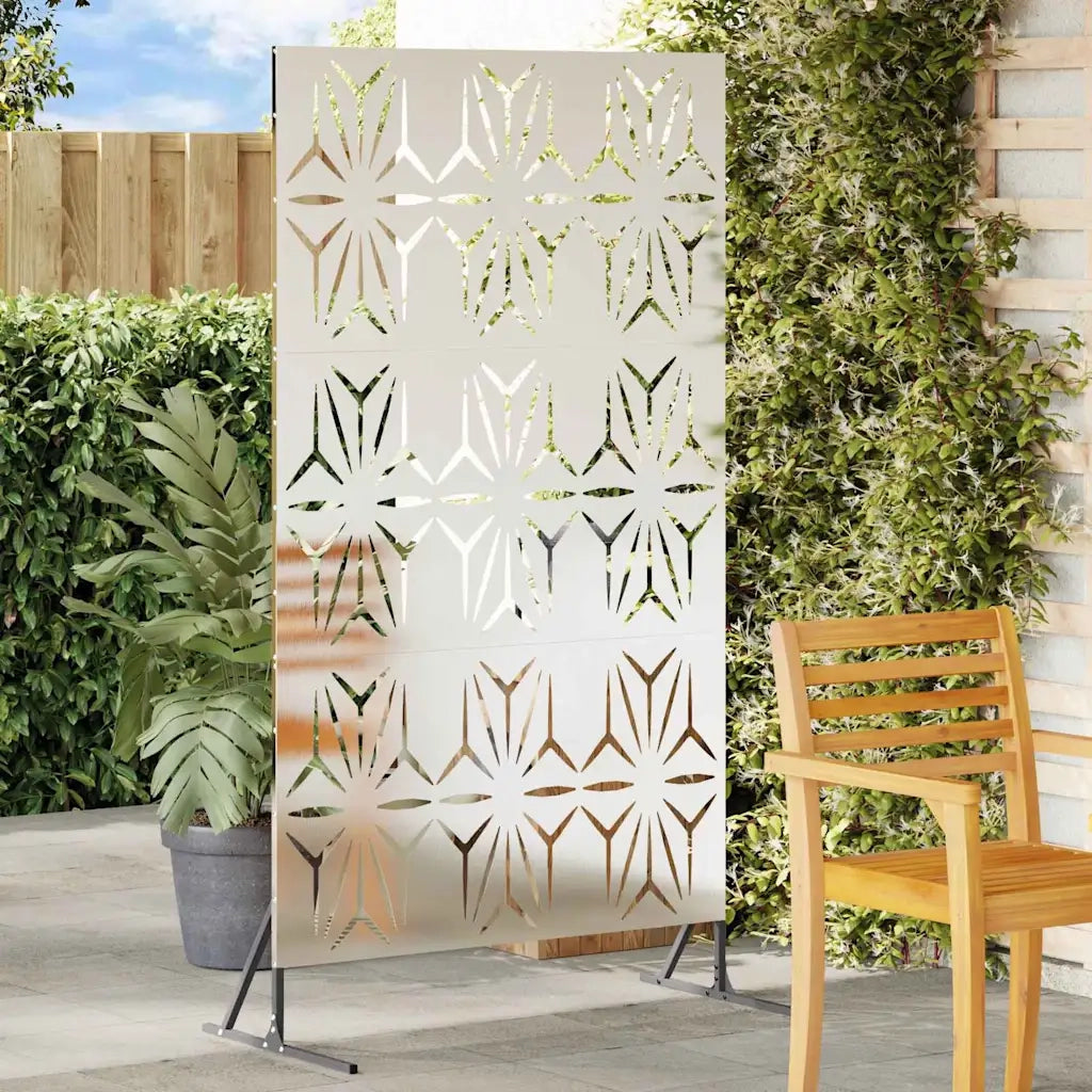 Schermo per Privacy Grigio 100 x 50 x 180 cm Acciaio CFW6760648