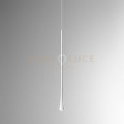 DAFNE S/G - SOSPENSIONE BIANCA IN ALLUMINIO A LED 213LM 3000K 7W