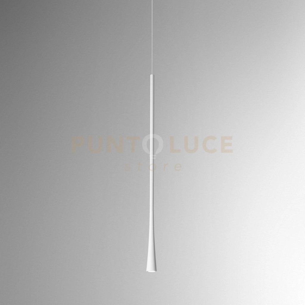 DAFNE S/G - SOSPENSIONE BIANCA IN ALLUMINIO A LED 213LM 3000K 7W