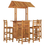 Set bar da giardino 5 pezzi in legno massello di acacia 02_0013394