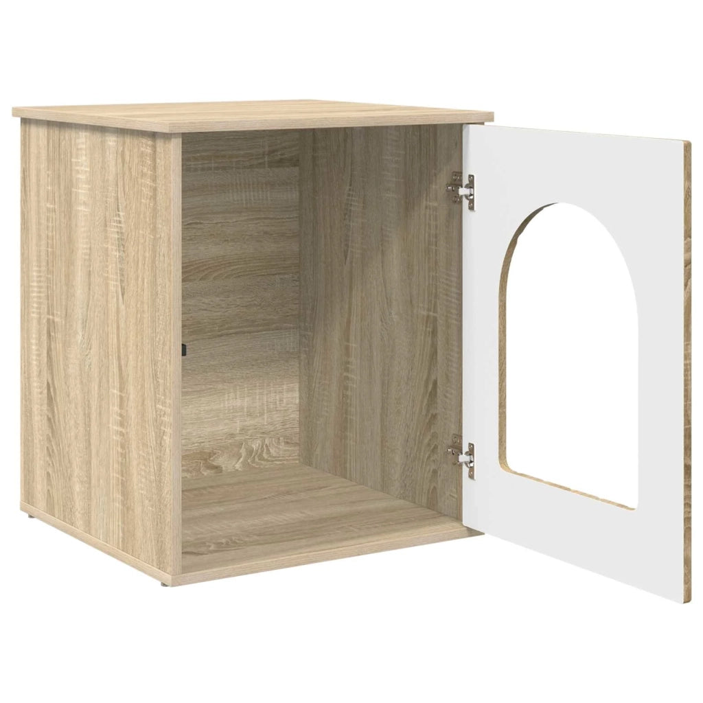 Casa per Gatti Sonoma 53 x 52 x 62 cm Legno multistrato CFW2341208