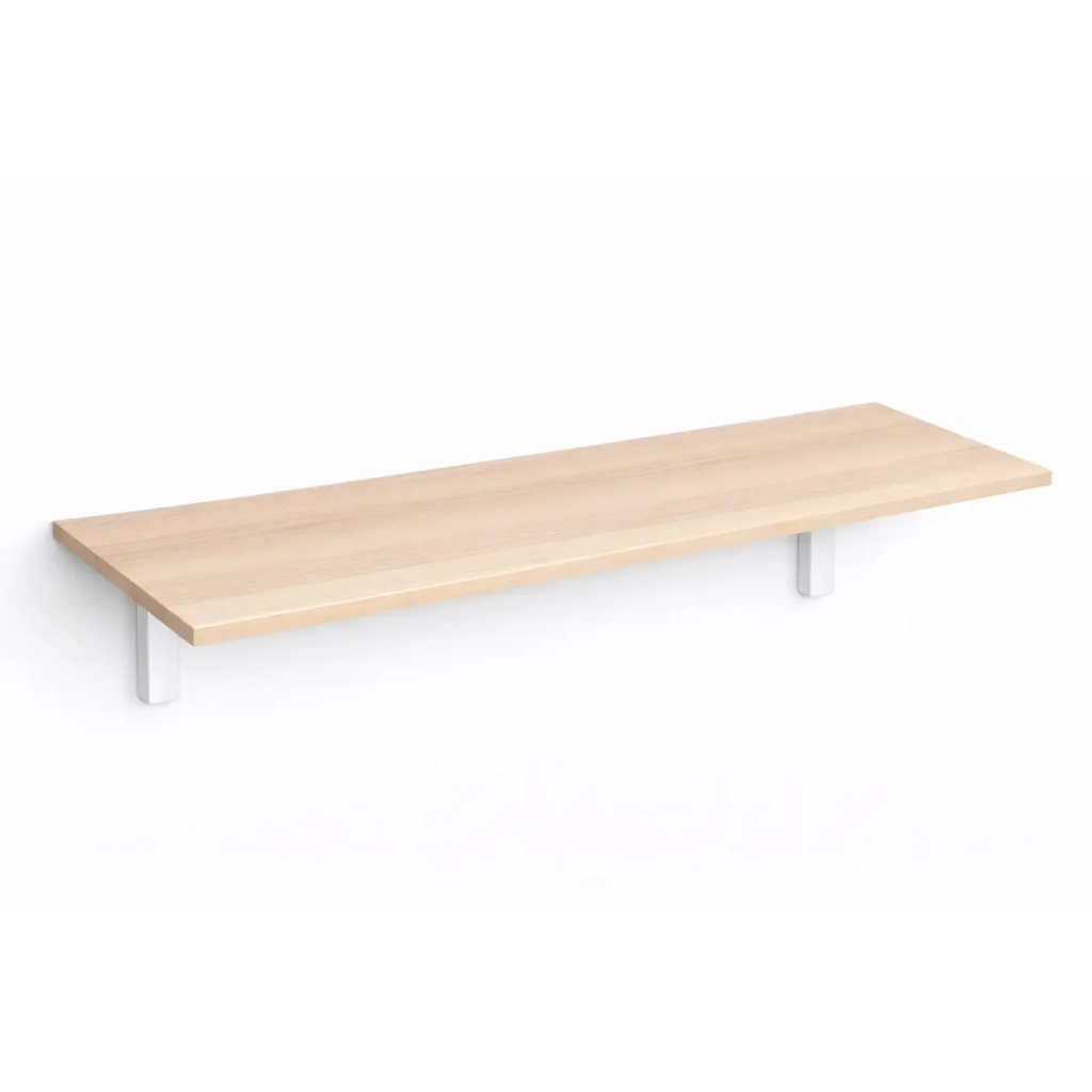 Mensola da Muro da appoggio in Legno nobilitato spessore 1,8 cm in colore Rovere  70x30 cm