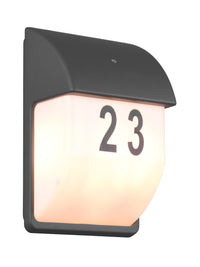 Applique da Esterno Attacco E14 in Alluminio Pressofuso Antracite