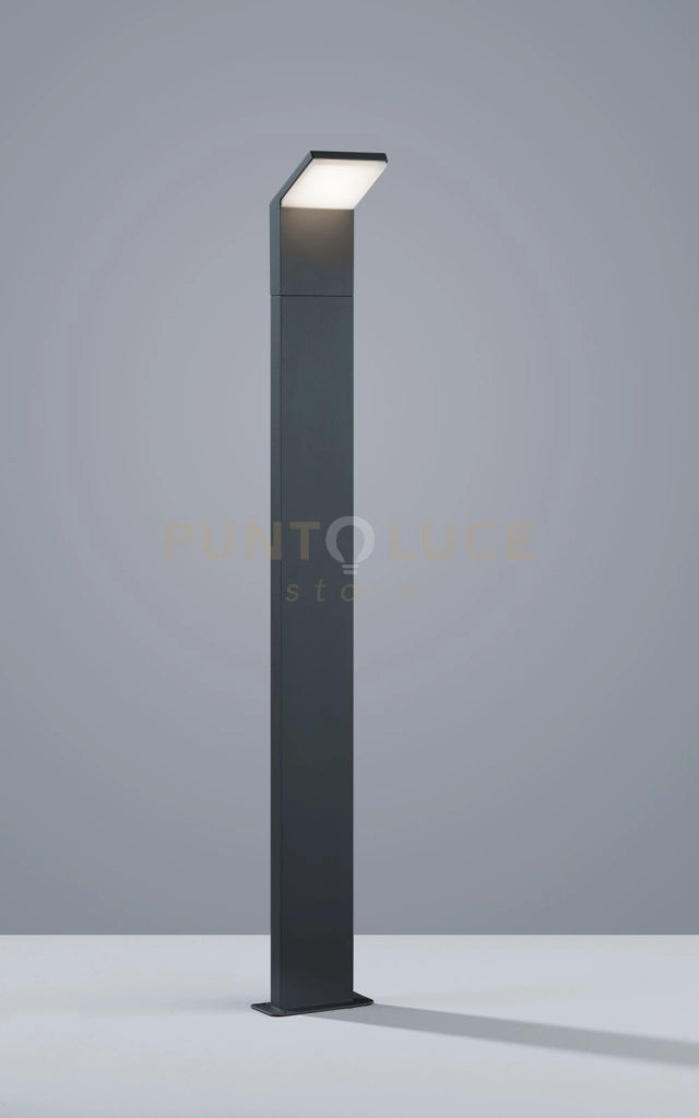 PEARL PALO BASSO LED 8W 900lm, 3000K ALLUMINIO GRIGIO ANTRCITE CM100 IP54
