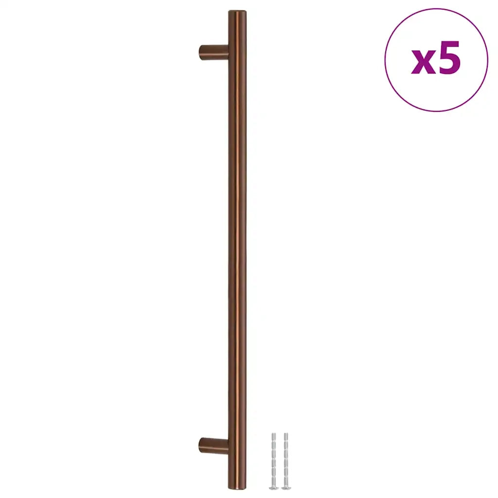 Maniglie per Mobili 5pz Bronzo 320mm in Acciaio Inoxcod mxl 132919