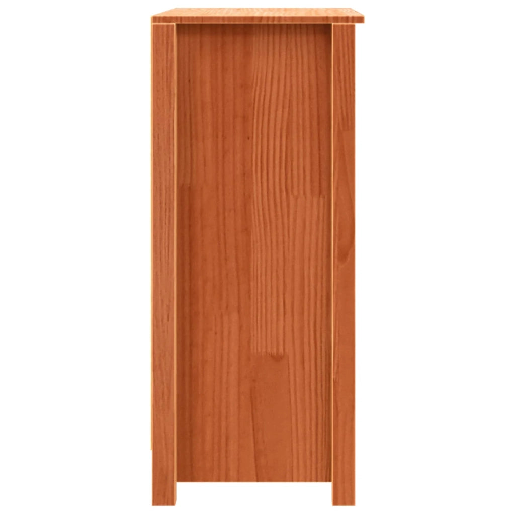 Credenza Marrone cerato 70 x 35 x 80 cm Pino massello 869898