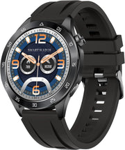 Smartwatch Uomo Militare, 1.43" AMOLED Orologio Smartwatch con Chiamate Bluetooth, 120 Sportive Smart Watch con Contapassi/Sonno/Cardiofrequenzimetro/SpO2, Impermeabil IP68 Smartband per Android iOS