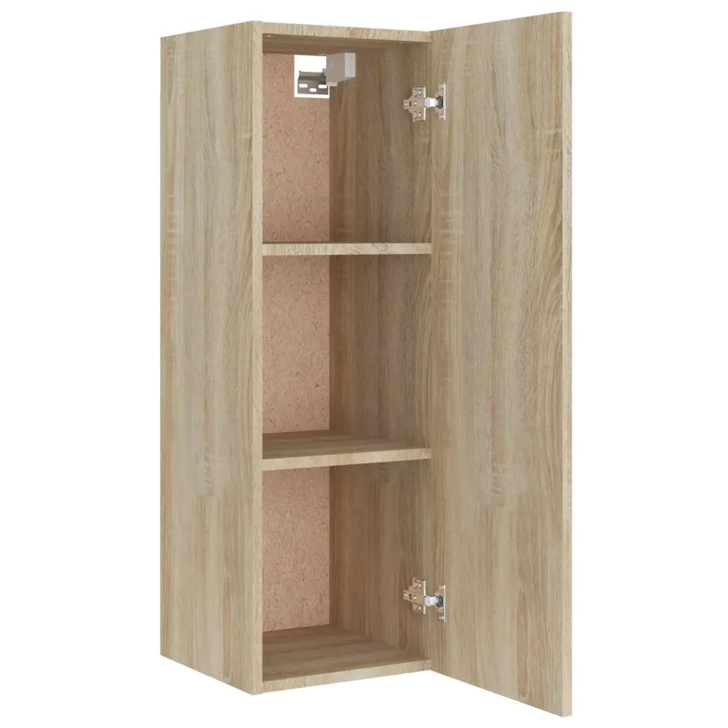 Set di Mobili Porta TV 4 pz Rovere Sonoma in Legno Multistrato 3114200
