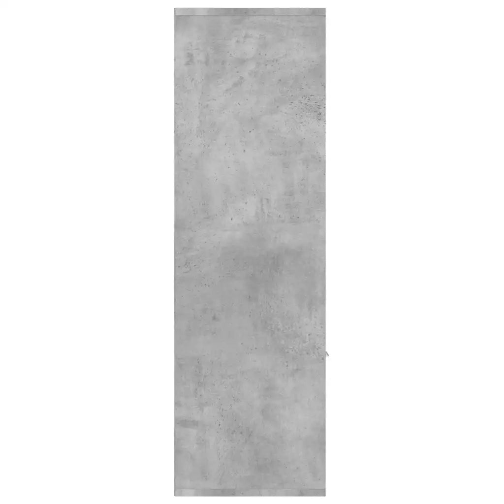 Libreria Grigio Cemento 98x30x98 cm in Legno Multistrato 801120