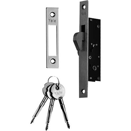 SERRATURA DA MONTANTE SOLO GANCIO ART. YF5815 YALE E20 - Frontale 20 mm - YALE
