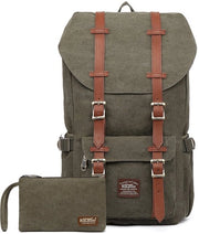 Zaino per Studenti con Altezza 46 cm, 22,4 L, adatto per Notebook da 15 pollici, Zainetto Casual per Studenti e Viaggiatori