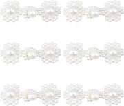 Punti di Cintura Bianchi 6 Paia di Punti di Cintura a Fiamma per Abbigliamento di Corte, Accessori di Cintura per Abito a Fiamma, Vestiti e Cappotti