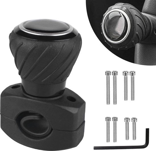 Pompa di Assistenza del Volante per Auto e Veicoli - Manopola Universale per Volanti di Guida