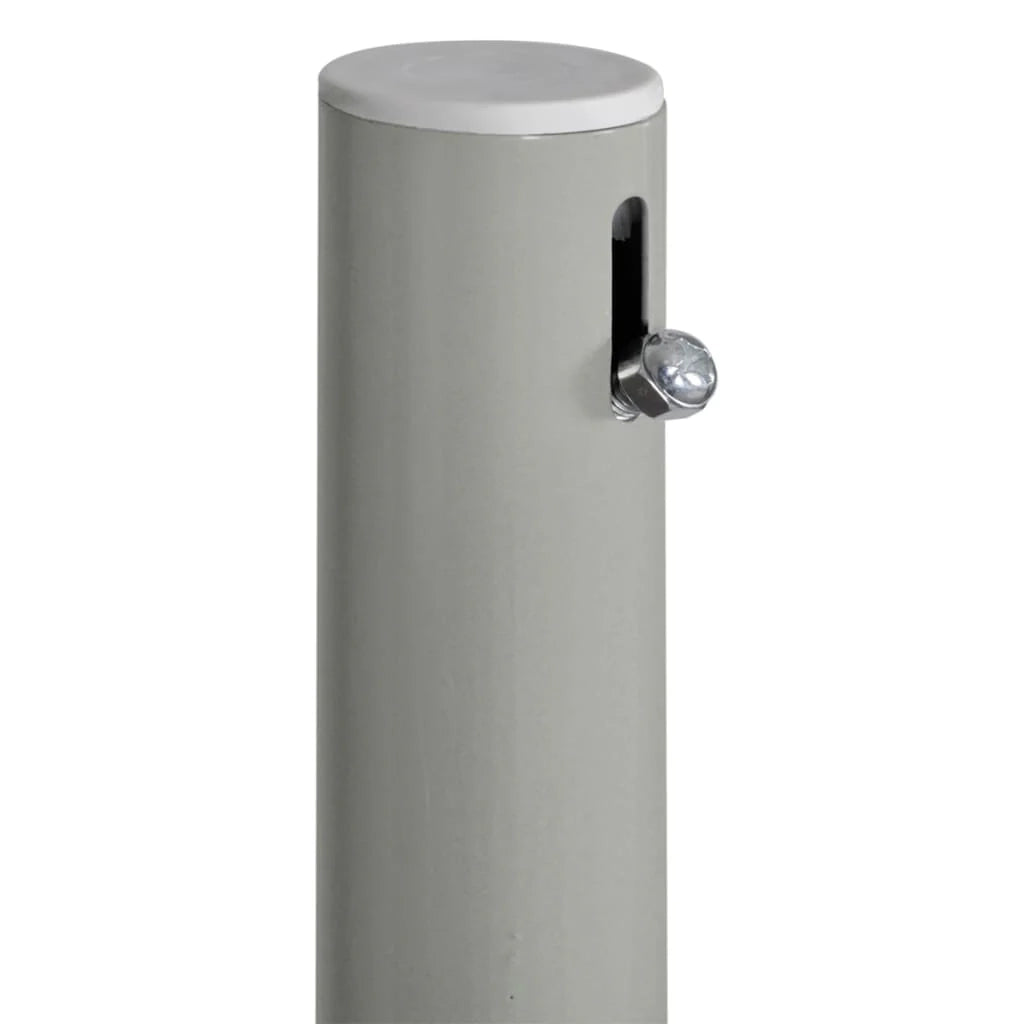 Tenda da sole laterale retrattile/schermo privacy per patio giardino terrazza balcone 160 x 300 cm grigio 02_0007273