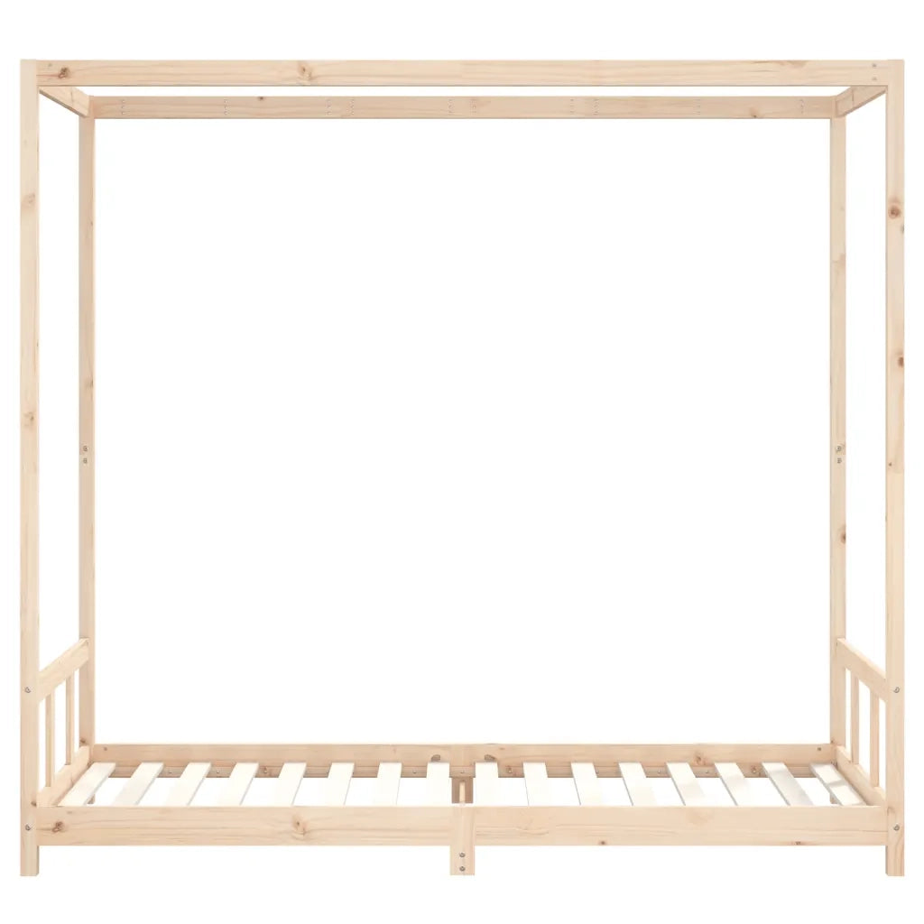 Giroletto per Bambini 90x200 cm in Legno Massello di Pino 834522