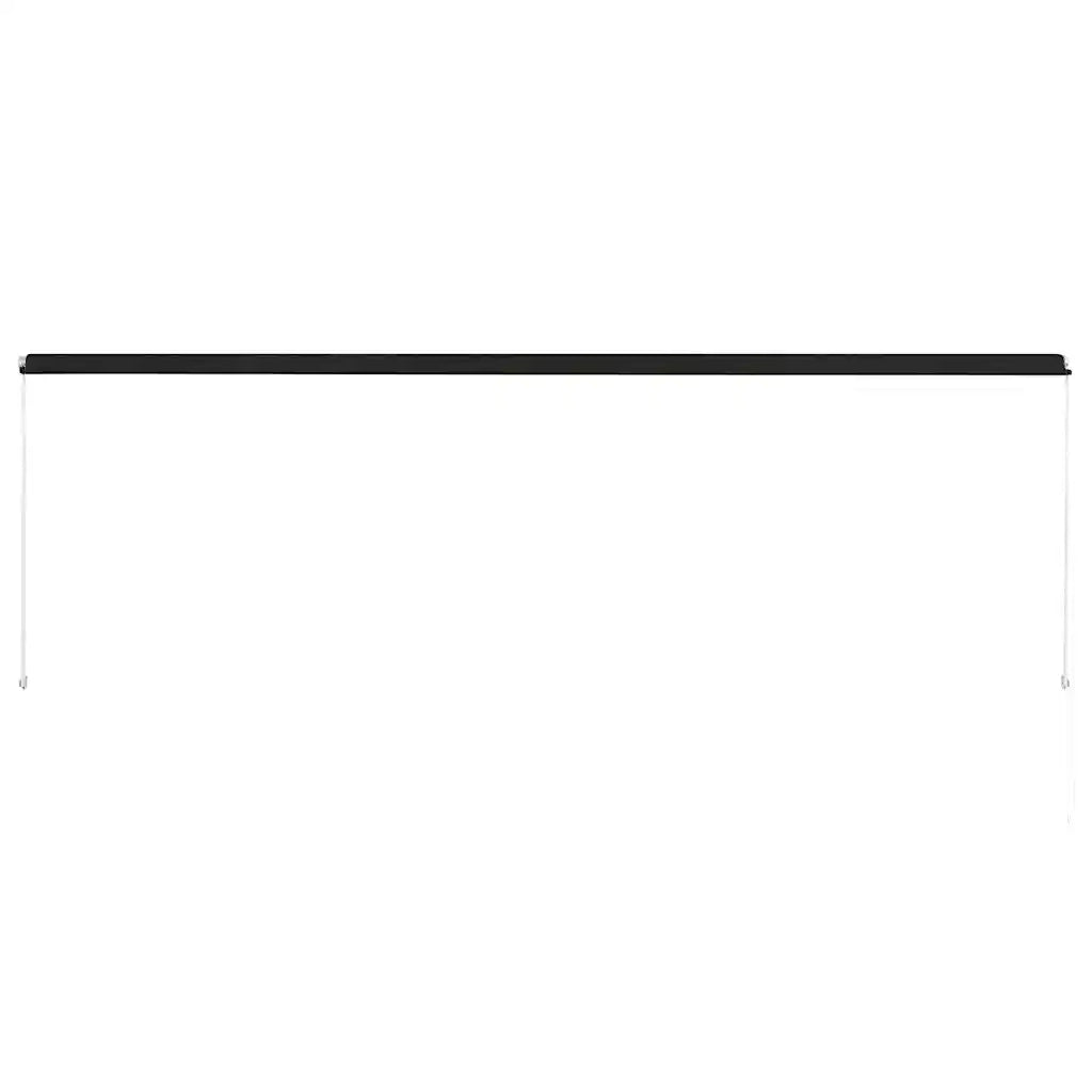 Tenda da Sole Retrattile-Tenda parasole per Patio 400x150 cm Antracite