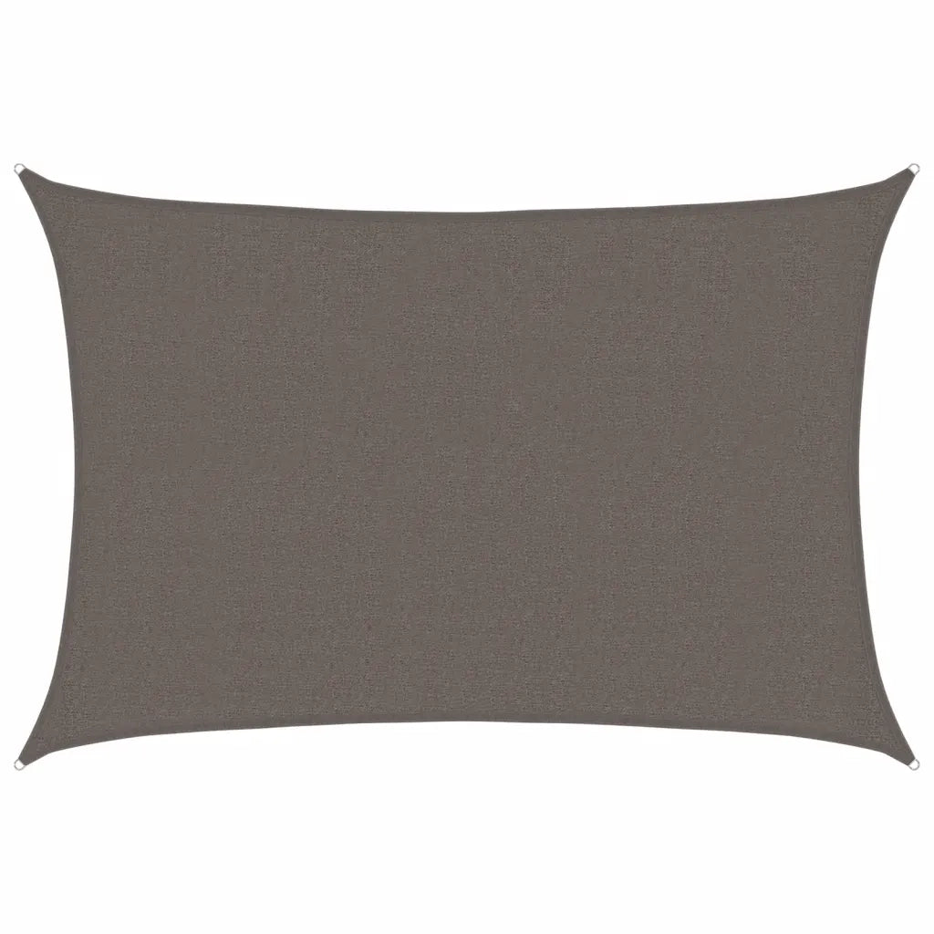 Vela Parasole | Telo Ombra | Vela da ombra 160 g/m2 Antracite 2,5x3,5 m in HDPE