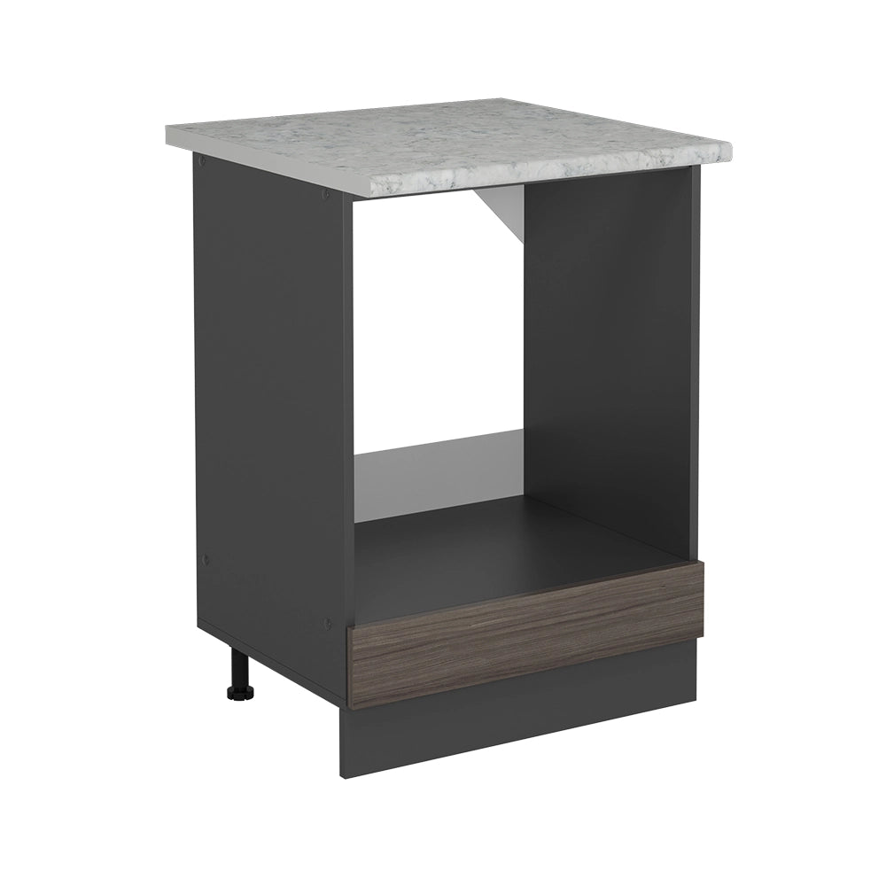 Vicco Mobile per forno da incasso Grigio nobile 60 cm PL Marmo